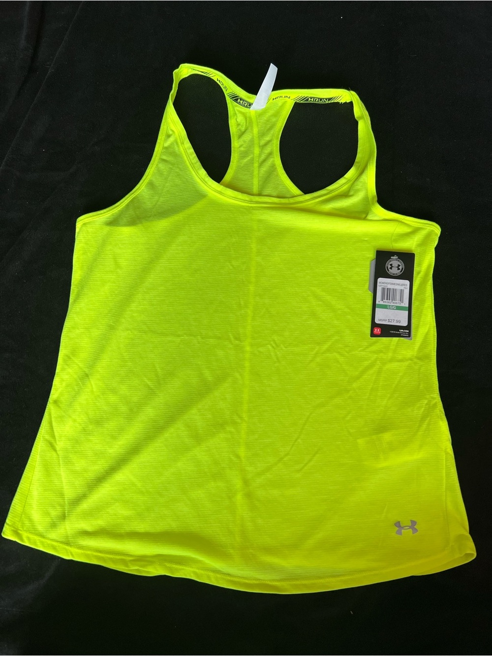 Under Armour Neon Chartreuse Women's Racerback Tank